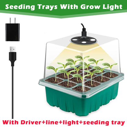 Full Spectrum 600W Grow Lamp For Plants High PPFD Uv Light Plants 2x3FT Tent For Seedling, Veg and Blooming