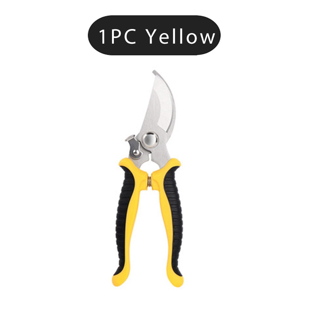 Pruner Garden Scissors Professional Sharp Bypass Pruning Shears Tree Trimmers Secateurs Hand Clippers For Garden Beak Scissors