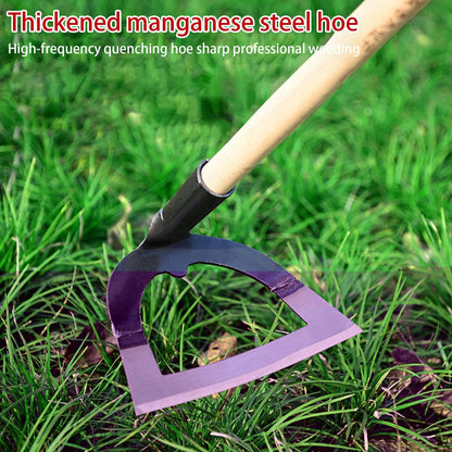 Steel Hardened Hollow Hoe Handheld Soil Weeding Rake Farm Weeding Tool Accessories Vegetable Planting Garden Tools Agricult D4V3