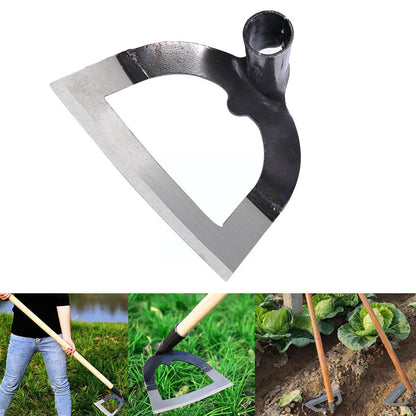 Steel Hardened Hollow Hoe Handheld Soil Weeding Rake Farm Weeding Tool Accessories Vegetable Planting Garden Tools Agricult D4V3